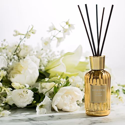 מפיץ ריח 100ml WHITE FLOWER זהב
