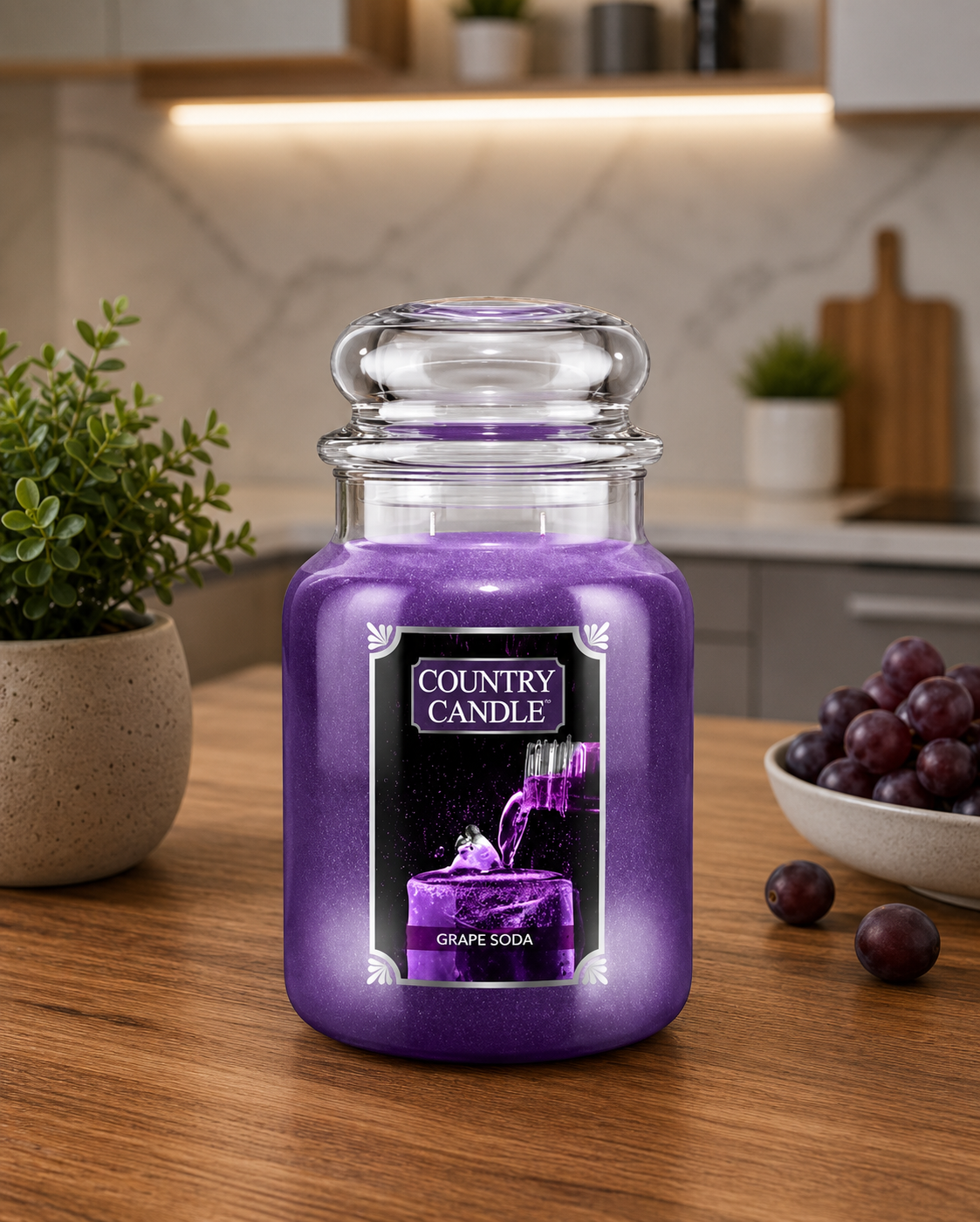 בושם COUNTRY CANDLE - GRAPE SODA