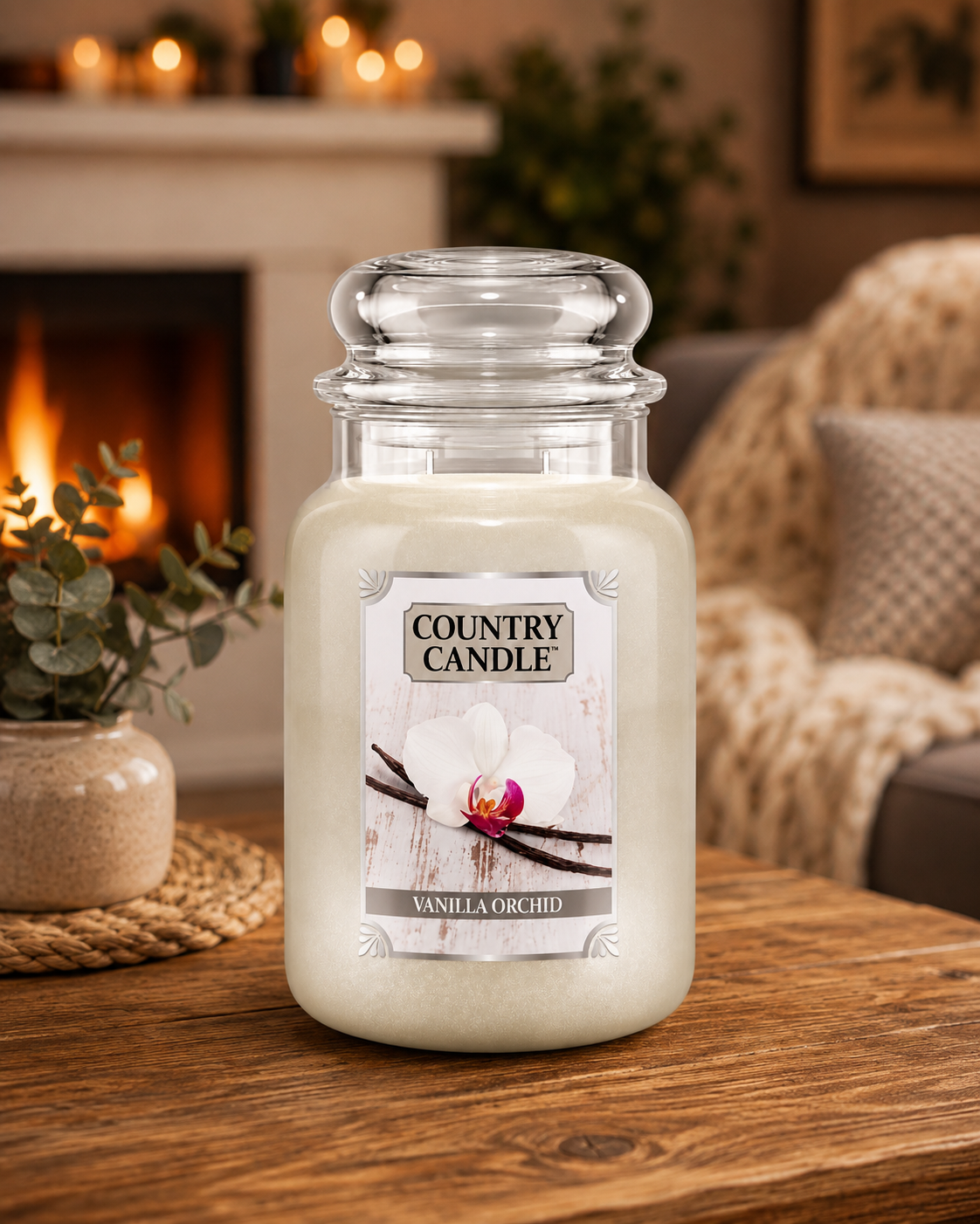 בושם COUNTRY CANDLE - VANILA ORCHID