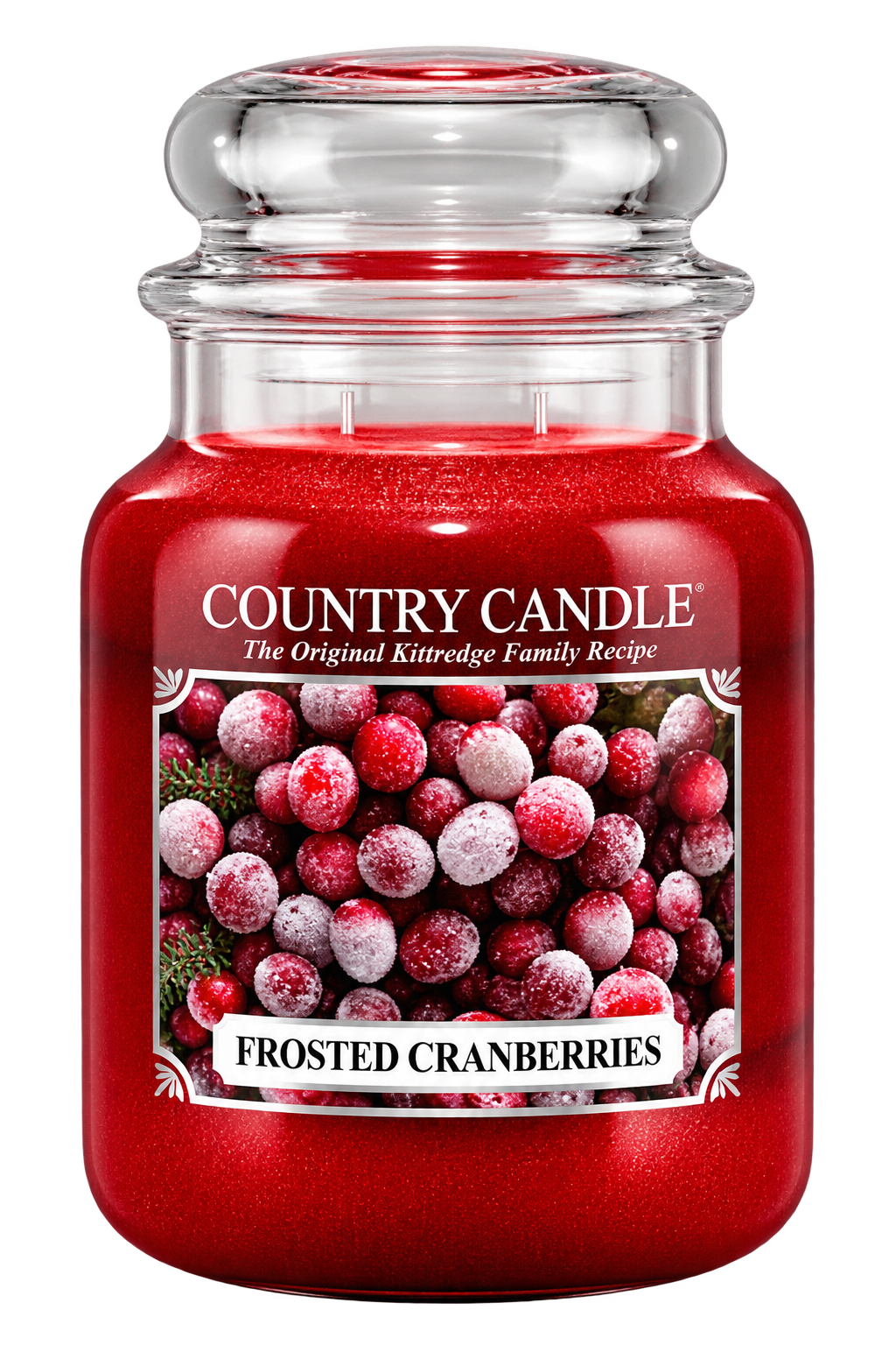 בושם COUNTRY CANDLE - FROSTED CRANBERRIES