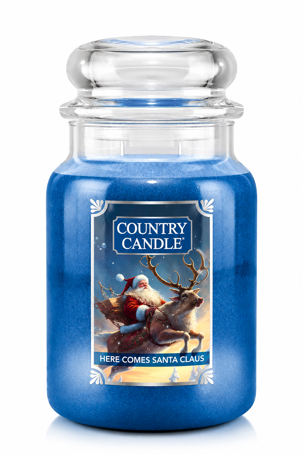 בושם COUNTRY CANDLE - HERE COMES SANTA CLAUS
