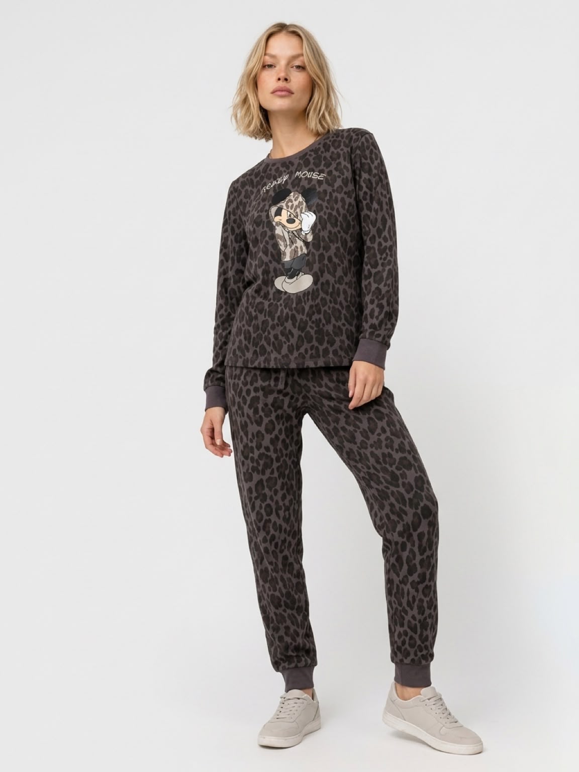 סט פיג׳מה Mickey Leopard